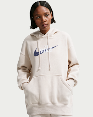 Nike Sportswear Phoenix Fleece Women's Oversized Logo Hoodie. Nike RO